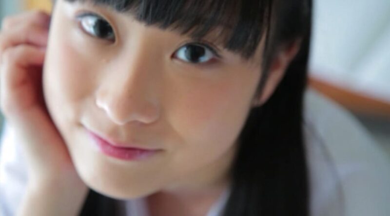 全力黒髪少女 大塚聖月 着エロ画像